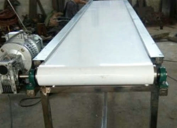 白色皮帶輸送機(jī) 材質(zhì)PU，耐高溫，耐腐蝕酸堿